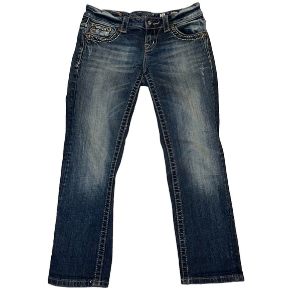 Miss Me Womens Low‎ Rise Easy Capri Jeans Size 26 - Picture 2 of 8